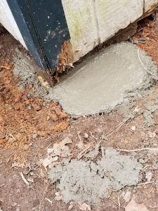Shed Foundation Concrete Footer