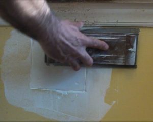 Sanding Wall Patch Between Coats of Joint Compound