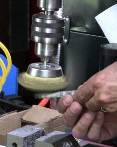 Cleaning Corrosion from Threaded Stud