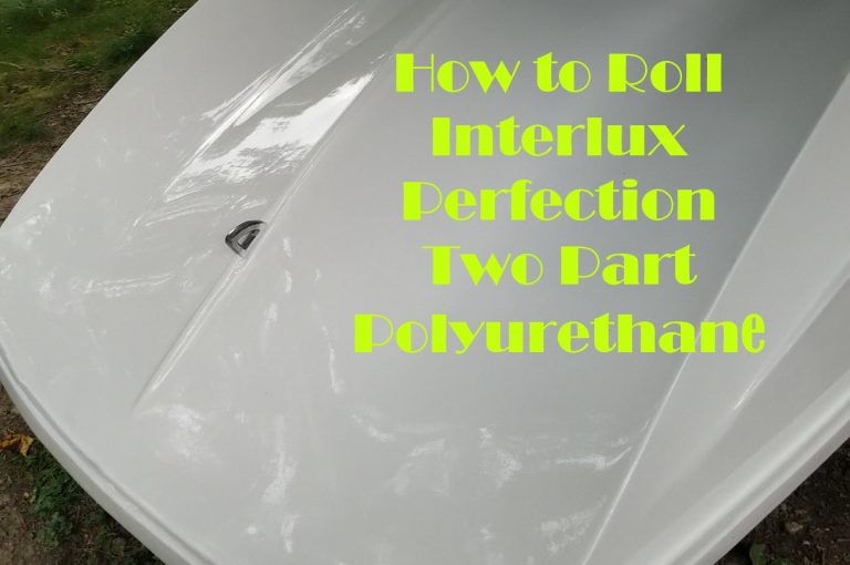 Roll, Don't Tip Two Part Polyurethane Boat Paint! Boston Whaler Restoration