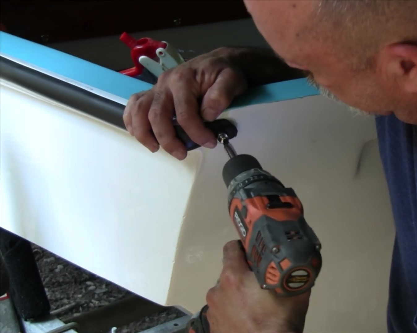 Installing the Boston Whaler Rub Rail Boston Whaler Restoration Part 16